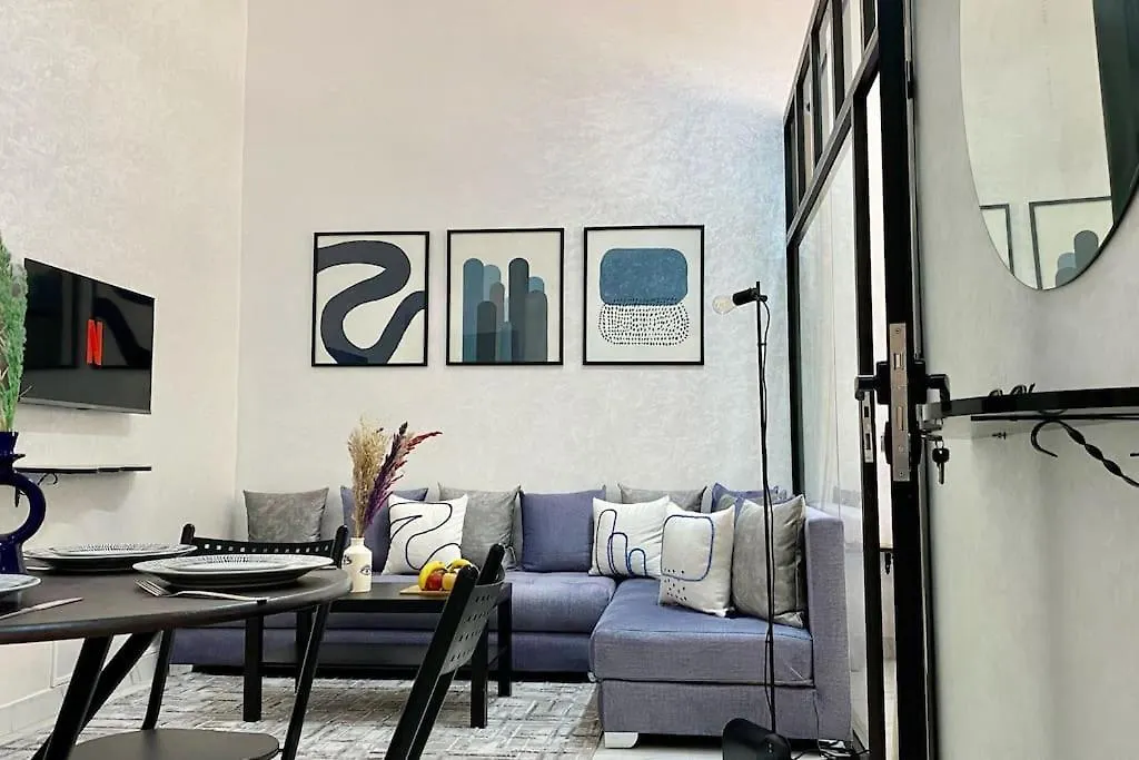 Stunning Appartement With A Swiming Pool 8Minutes To The Downtown Gueliz Marrakesh Apartment